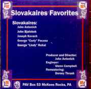  Slovakaires Favorites CD 